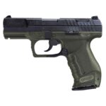 Walther P99 AS Final Edition 9mm Luger 4in OD Green Pistol – 15+1 Rounds